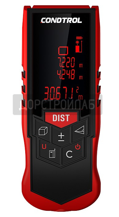 Лазерный дальномер-рулетка CONDTROL X2 Plus