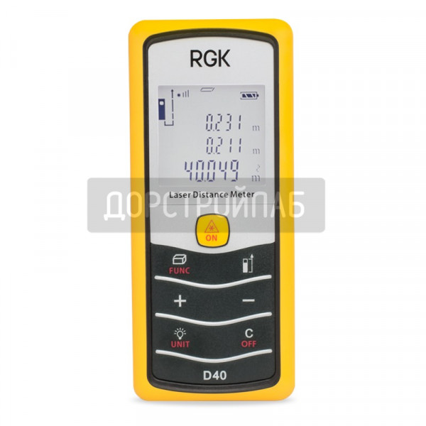 Лазерный дальномер RGK D40
