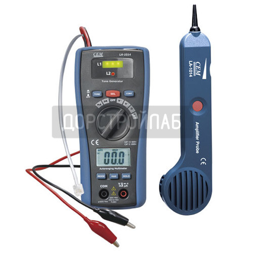 Тестер-мультиметр для поиска скрытой проводки CEM LA-1014