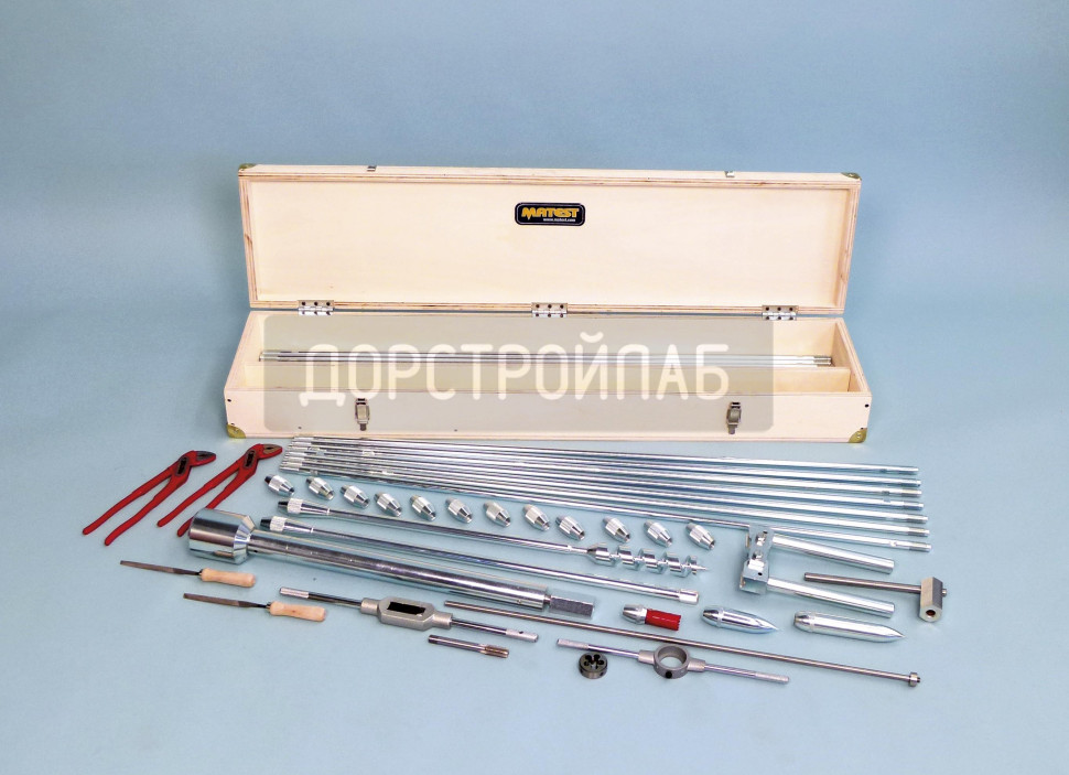 Буровой зонд Макинтоша Matest S051-01 для отбора проб грунта с глубины до 10 м