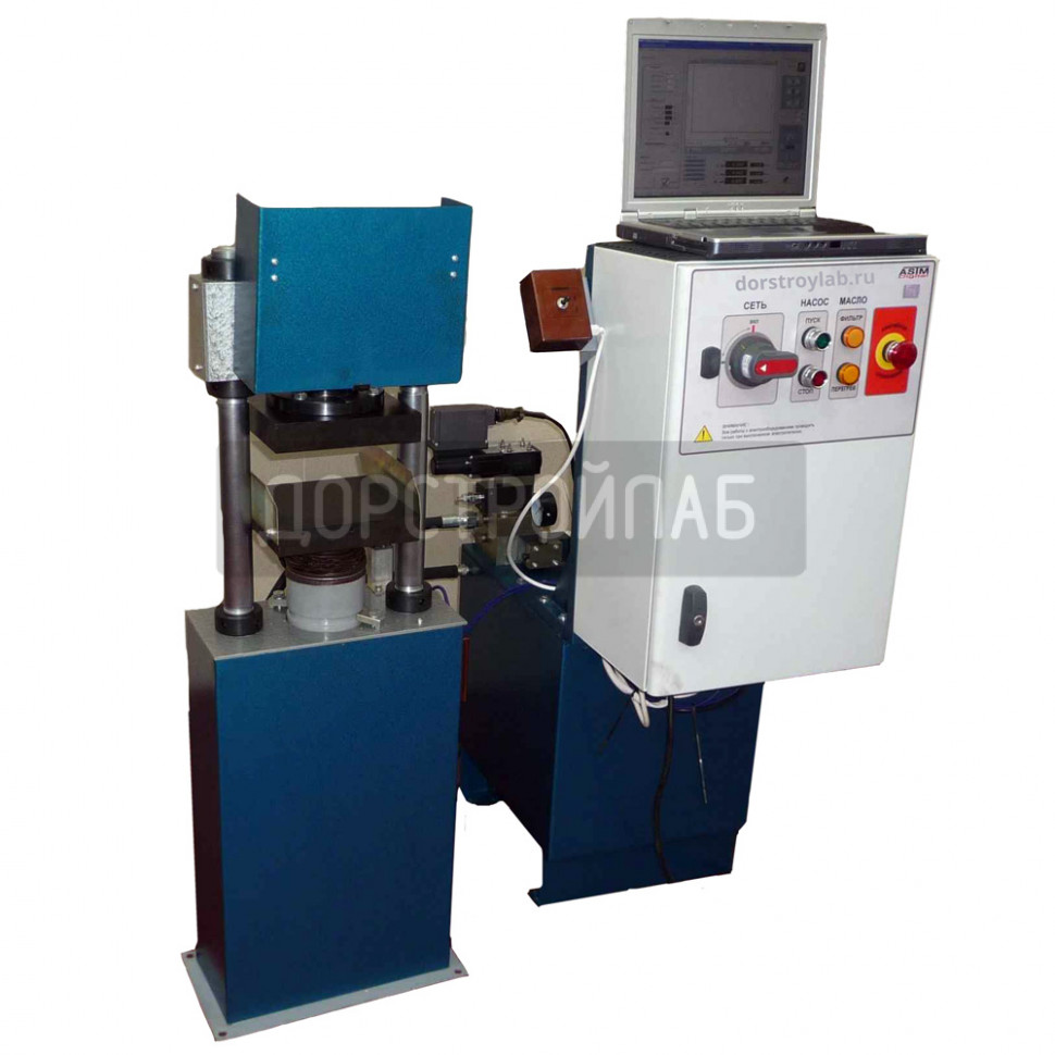 Гидравлический испытательный пресс ИП-100М-авто