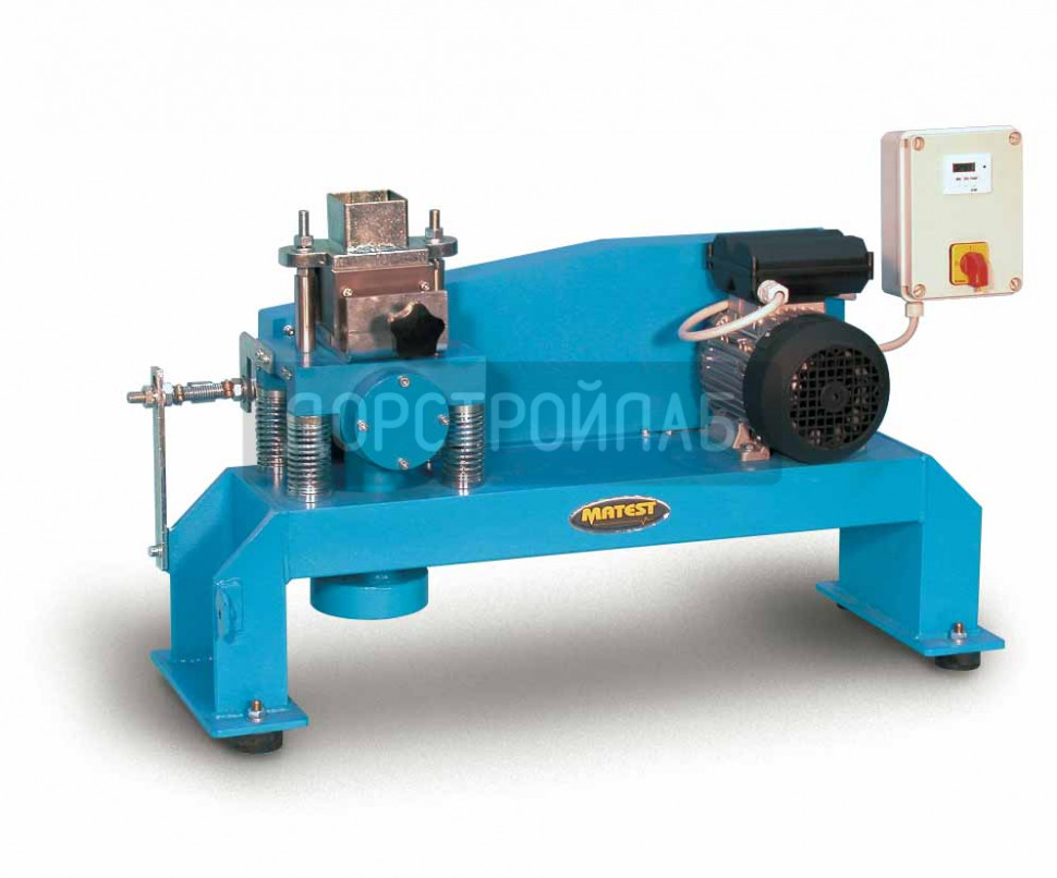 Вибростол Matest E132 для форм куба 70,7 мм