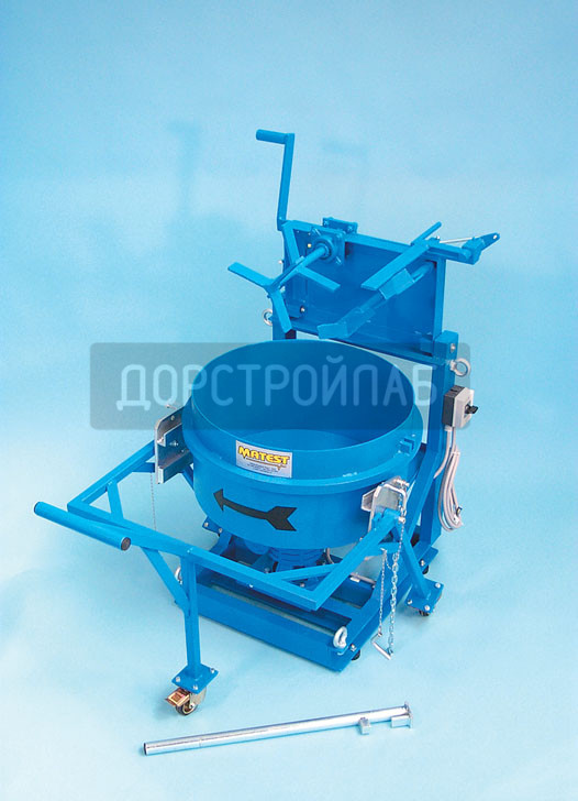 Смеситель чашечный для бетонных смесей Matest C162 (56 л)