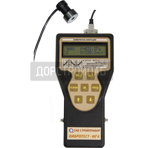 Измеритель параметров вибрации Вибротест МГ4