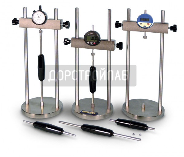 Измеритель усадки цементных балочек Matest E077 KIT (со стрелочным ИЧ)