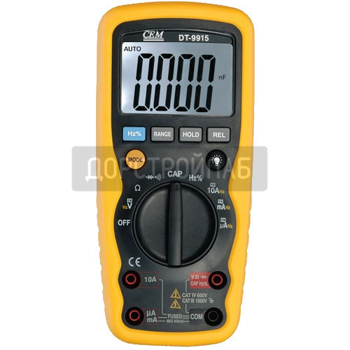 Профессиональный цифровой мультиметр CEM DT-9915