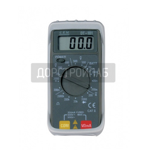 Цифровой карманный мультиметр CEM DT-101