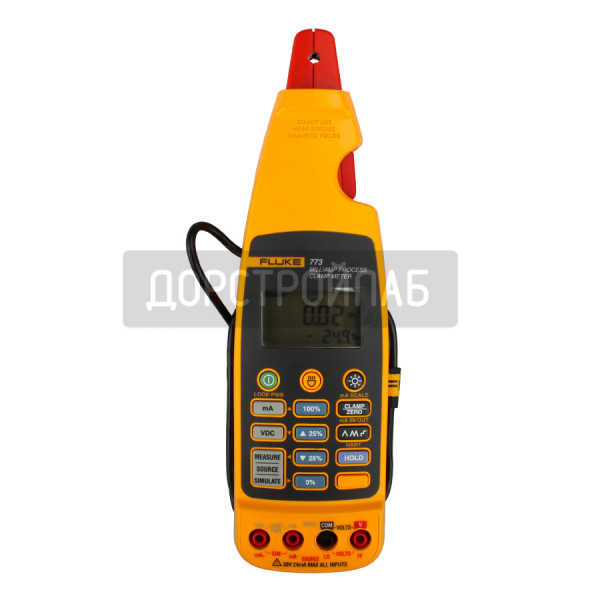 Калибратор-мультиметр Fluke 773 с клещами для измерения малых токов