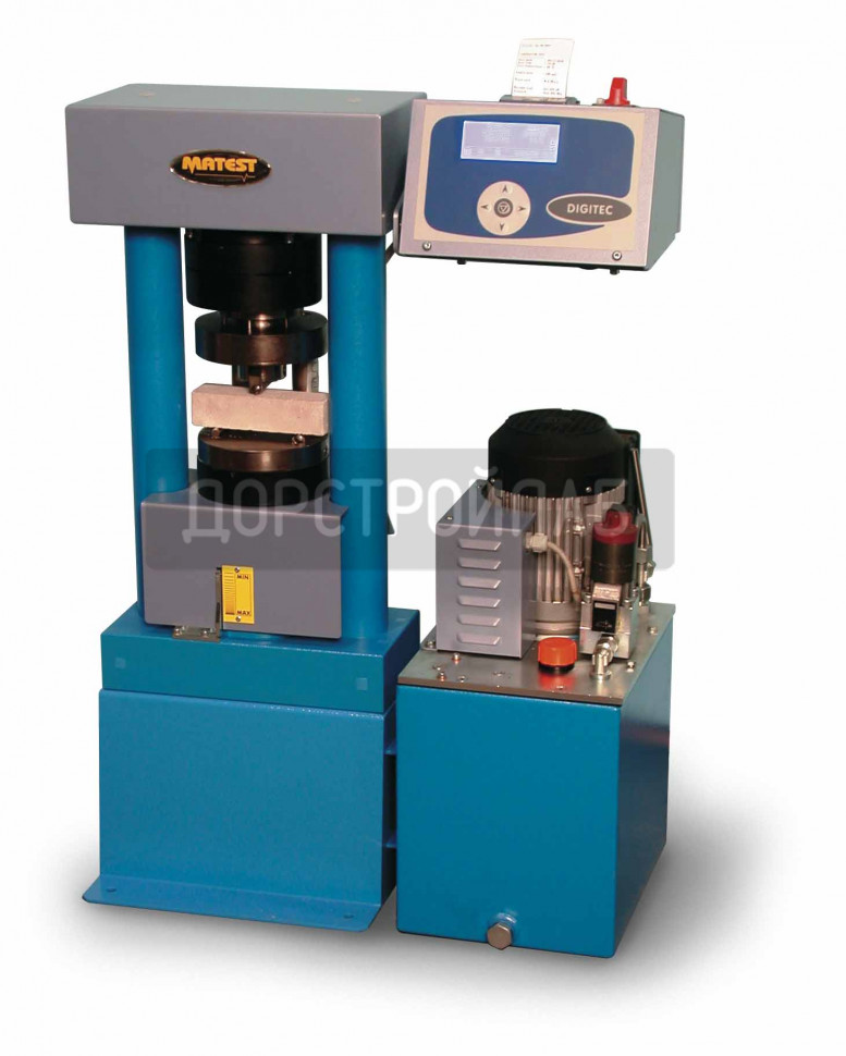 Машина для испытаний цемента на сжатие и изгиб Matest E161-01A