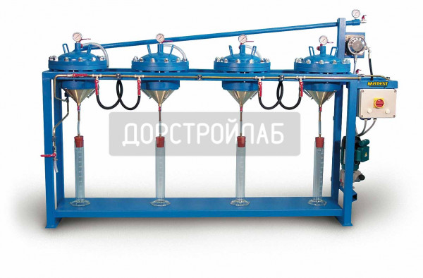 Установка Matest C430 для оценки водопроницаемости бетона