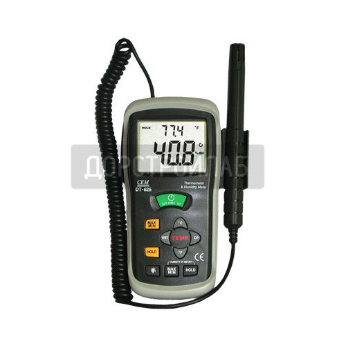 Профессиональный психрометр CEM DT-625