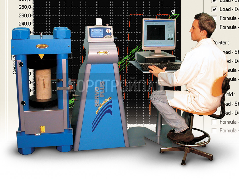 Модуль упругости бетона Matest C125N