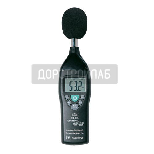 Цифровой шумомер CEM DT-805
